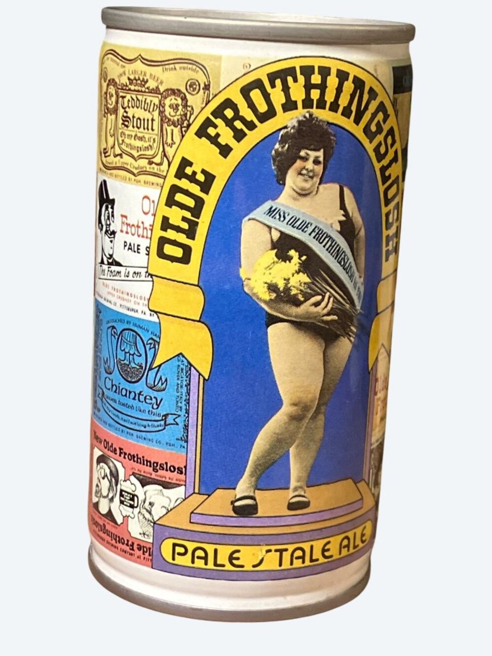 Olde Frothingslosh Beer Can Pittsburg Brewing Company  Collectible  Empty - Picture 15 of 16